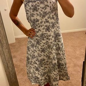 Off Shoulder Flower Dress